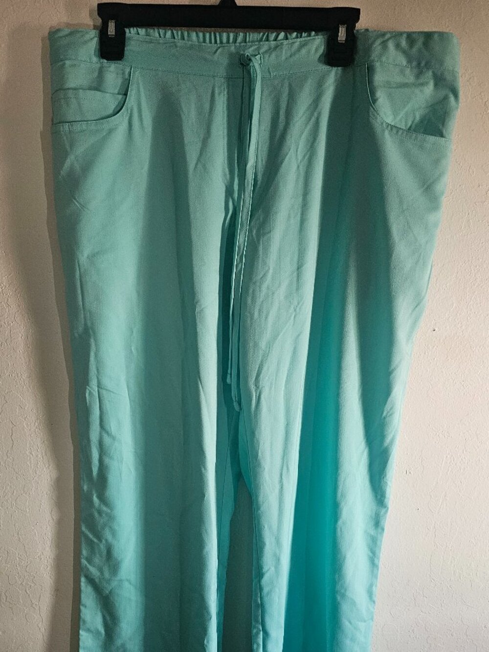 Grey's Anatomy Barco Drawstring Scrub Pants XL Mint Green NWOT
